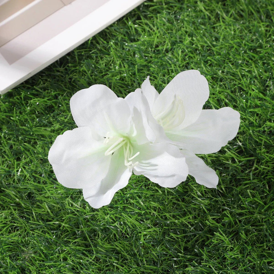 Gladiolus Flowers Small Hair Clip accessory - Wear with style
