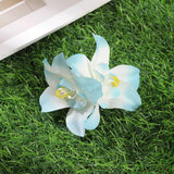 Gladiolus Flowers Small Hair Clip accessory - Wear with style