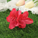 Gladiolus Flowers Small Hair Clip accessory - Wear with style