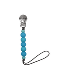 Glow in the Dark Pacifier Clip // Blue - Wear with style