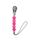 Glow in the Dark Pacifier Clip // Pink - Wear with style