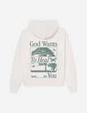 God Heals Unisex Hoodie - Wear with style