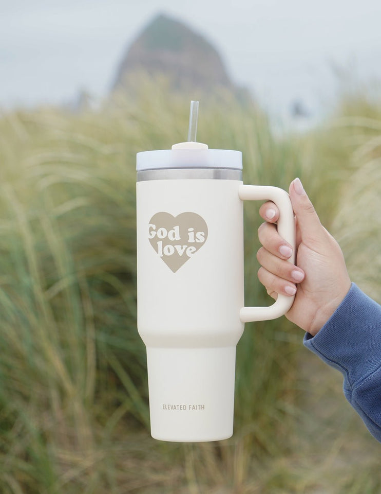 God is Love 40 oz Tumbler - Wear with style