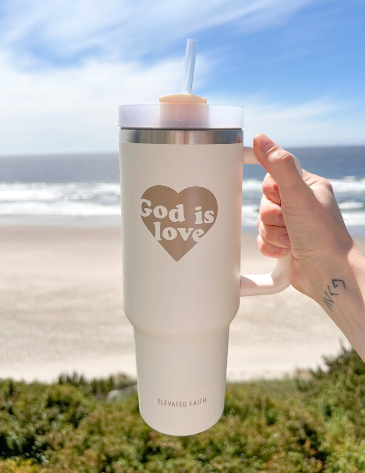 God is Love 40 oz Tumbler - Wear with style