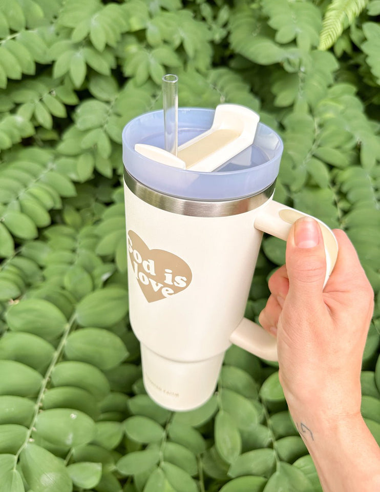 God is Love 40 oz Tumbler - Wear with style