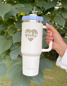 God is Love 40 oz Tumbler - Wear with style