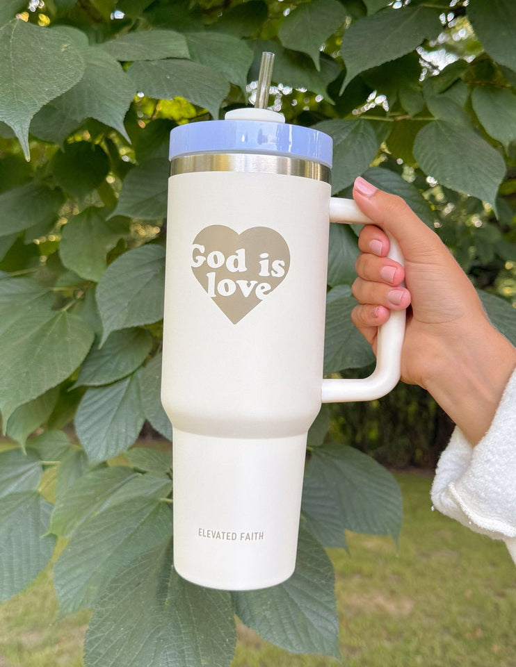 God is Love 40 oz Tumbler - Wear with style