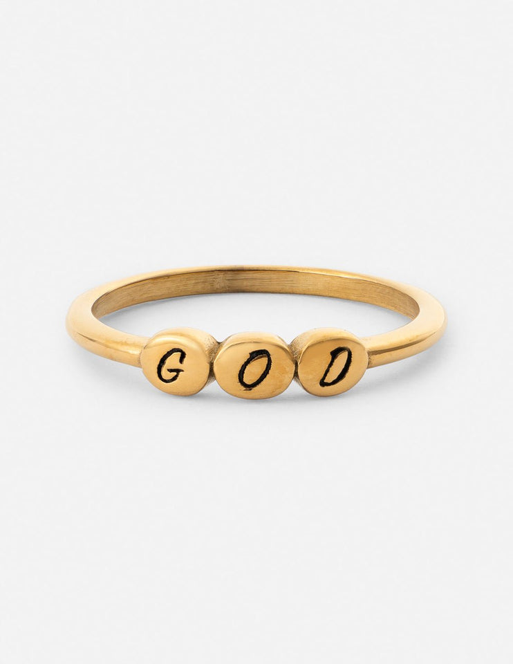 God Letter Ring - Wear with style
