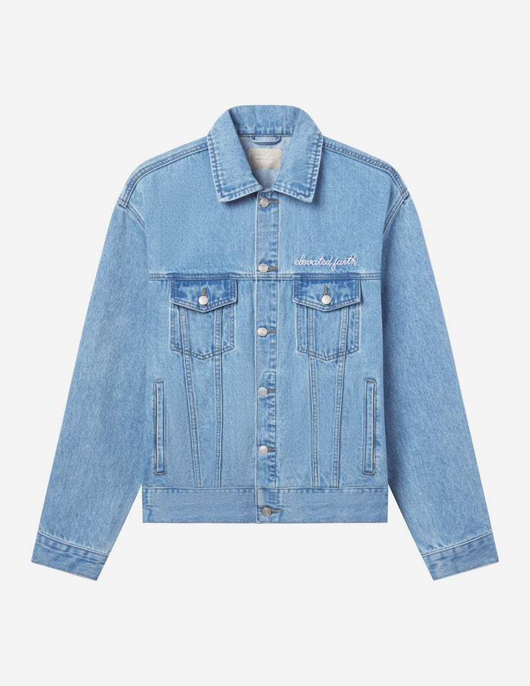 God of Miracles Denim Jacket - Wear with style