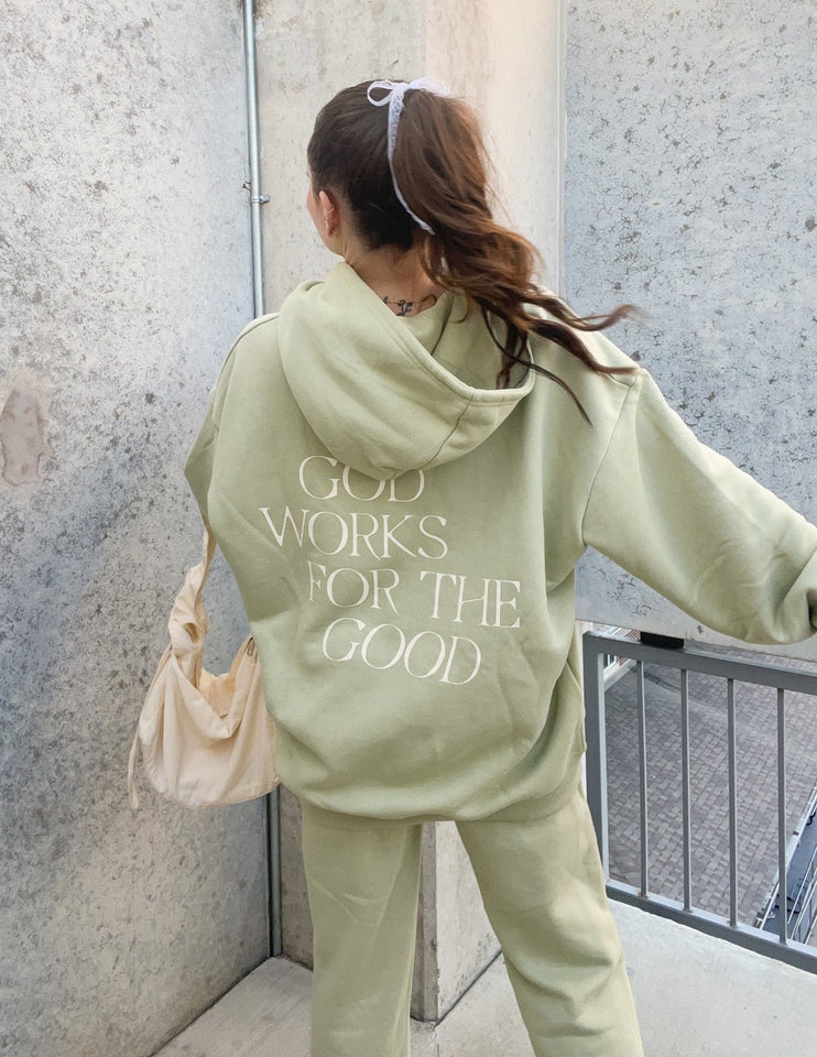 God Works for the Good Unisex Hoodie - Wear with style