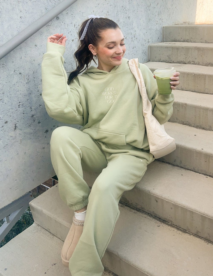 God Works for the Good Unisex Hoodie - Wear with style