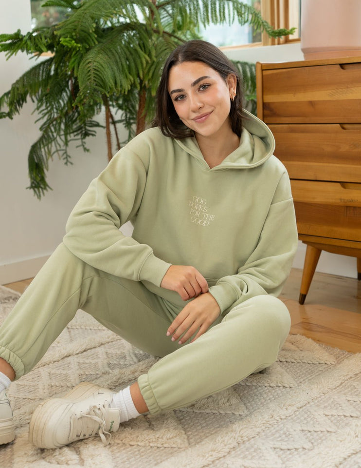 God Works for the Good Unisex Hoodie - Wear with style