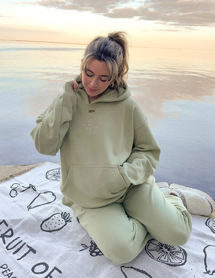 God Works for the Good Unisex Hoodie - Wear with style