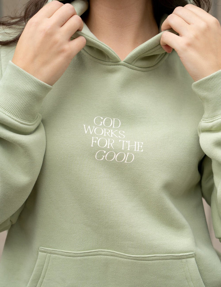 God Works for the Good Unisex Hoodie - Wear with style
