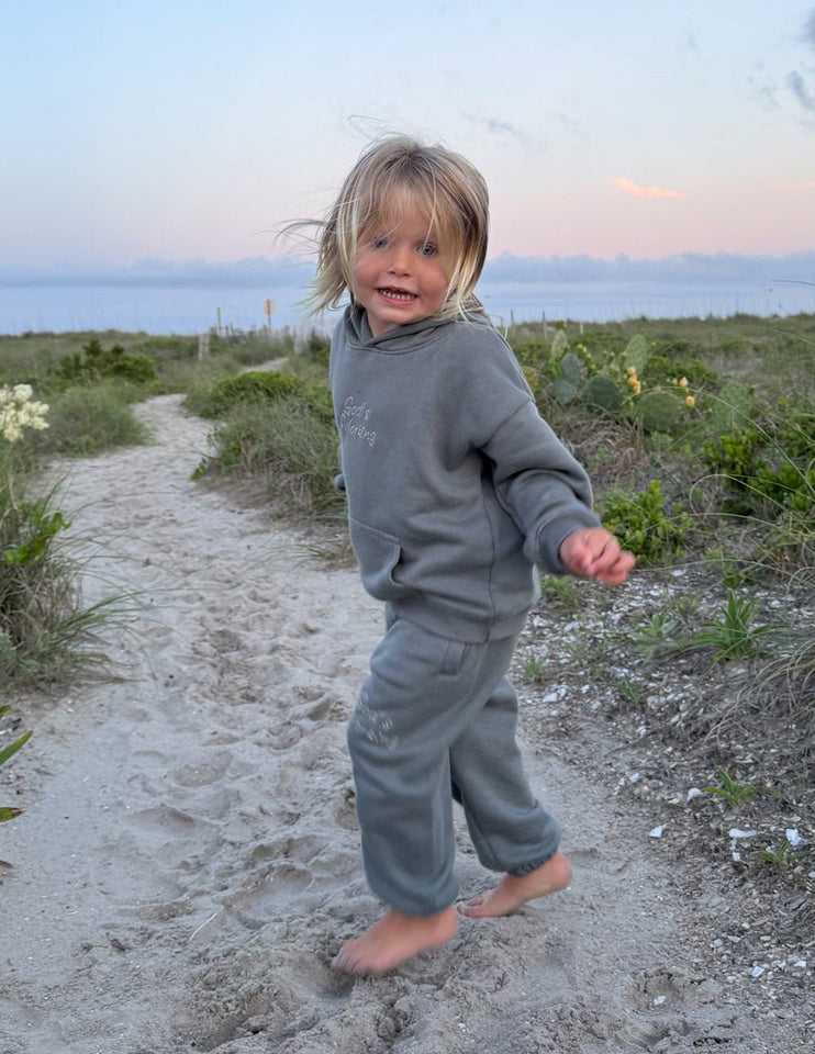 God's Still Working Kids Hoodie - Wear with style
