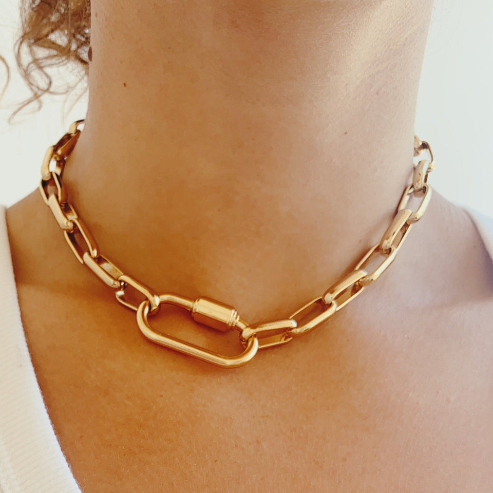 Gold Carabiner - Wear with style
