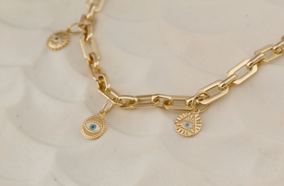 Gold Coin Medallion Necklace - Wear with style