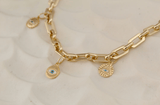 Gold Coin Medallion Necklace - Wear with style