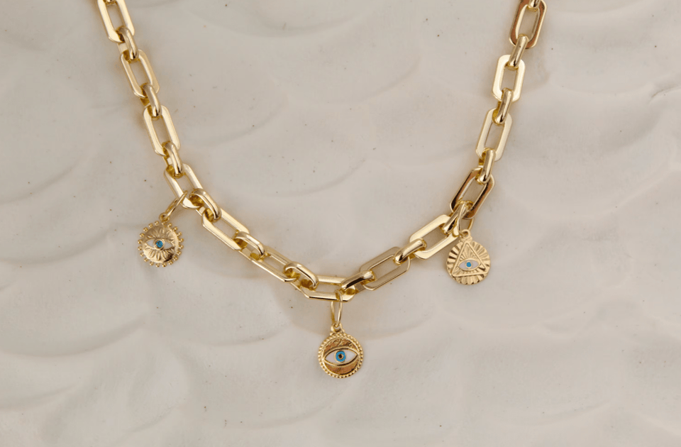 Gold Coin Medallion Necklace - Wear with style