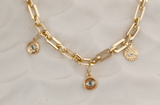 Gold Coin Medallion Necklace - Wear with style