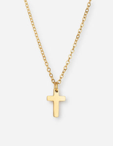 Gold Cross Necklace - Wear with style