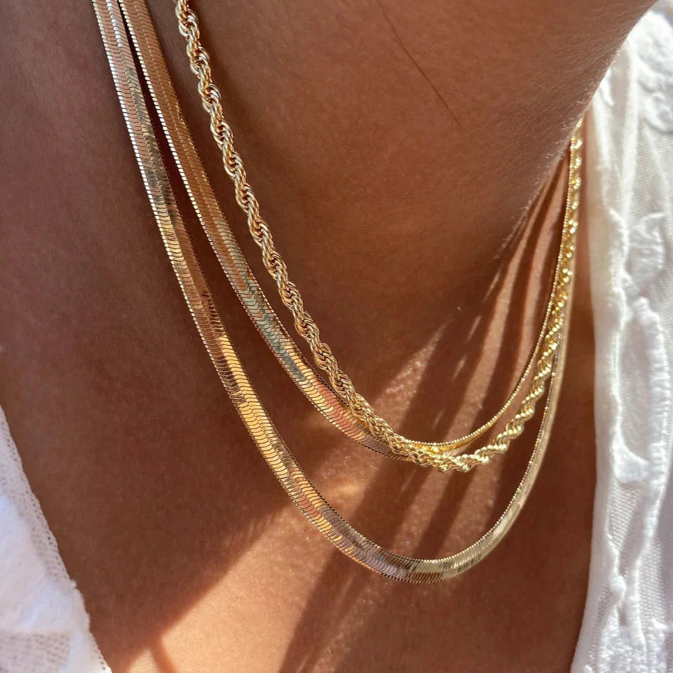 Gold Dripping Set - Wear with style