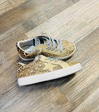 Gold Glitter Cheetah Accent - 6t only - Wear with style