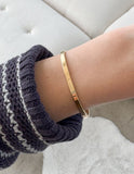 Gold Highs and Lows Cuff Bracelet - Wear with style