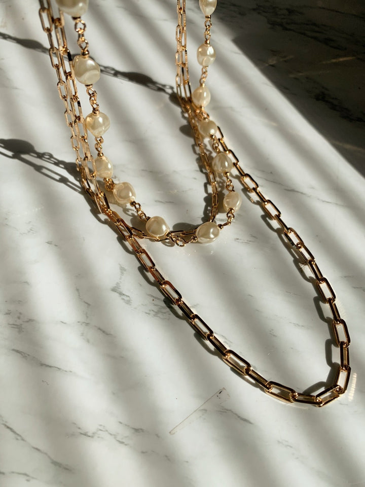 Gold + Pearly - Wear with style
