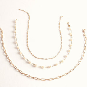 Gold + Pearly - Wear with style
