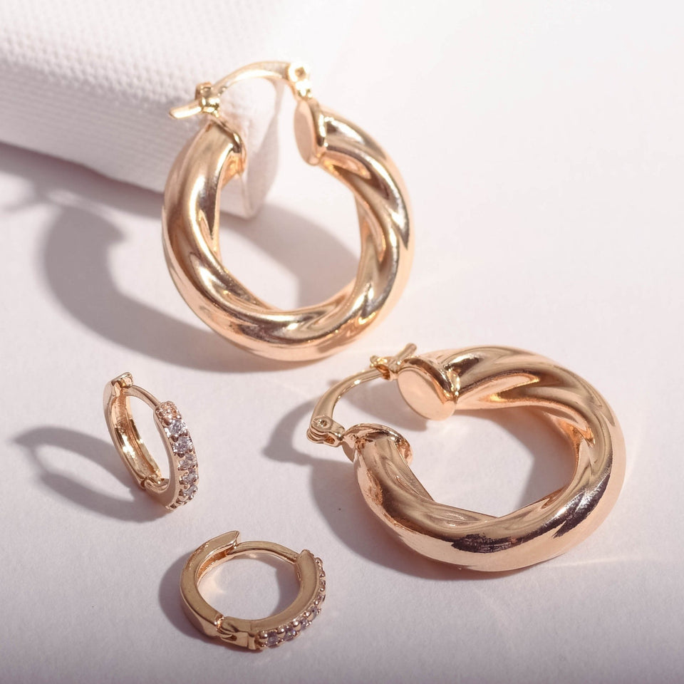 Gold Twist Set - Wear with style