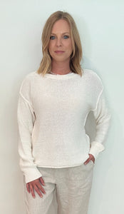 Hailee Sweater-Ivory - Wear with style