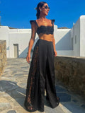 Halle Black Lace Three Piece swimsuit - Wear with style