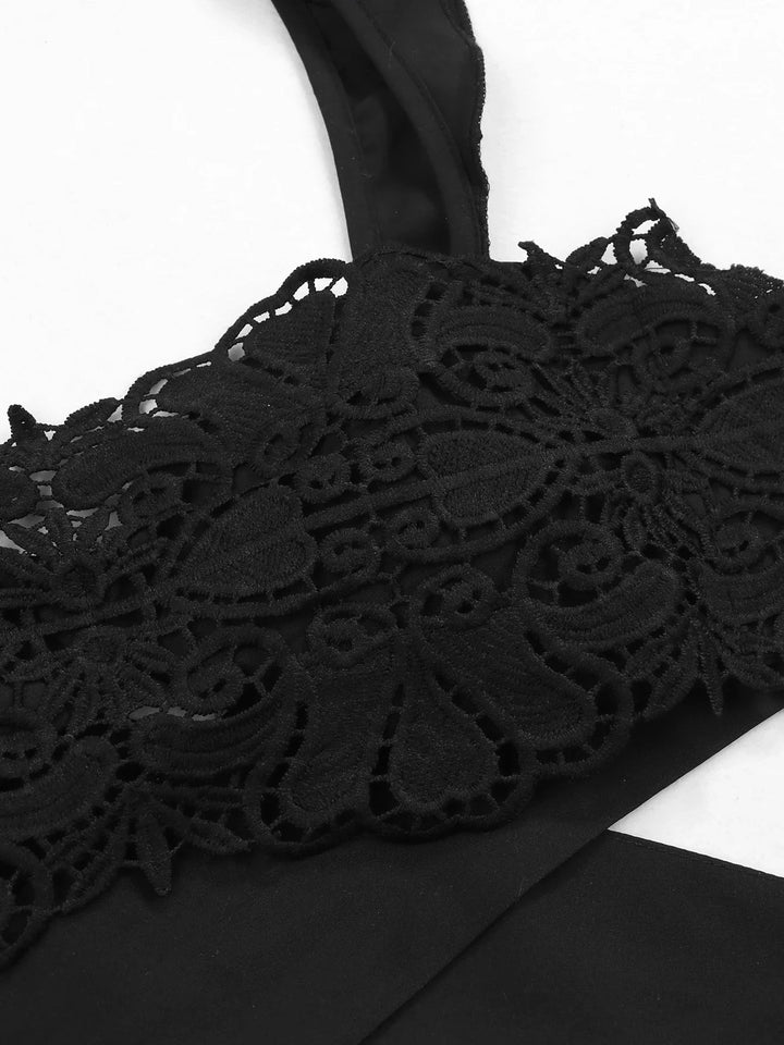 Halle Black Lace Three Piece swimsuit - Wear with style