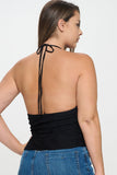 Halter Neck Ruffle Top - Wear with style
