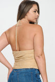 Halter Neck Ruffle Top - Wear with style