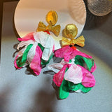Handmade Cotton Long Tassel Earrings - Wear with style