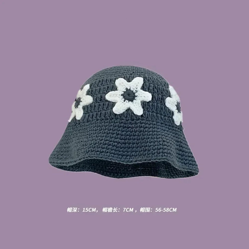Handmade Knitted Bucket Hat - Wear with style