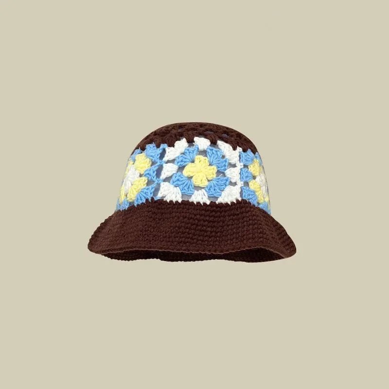 Handmade Knitted Bucket Hat - Wear with style