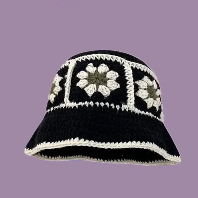 Handmade Knitted Bucket Hat - Wear with style