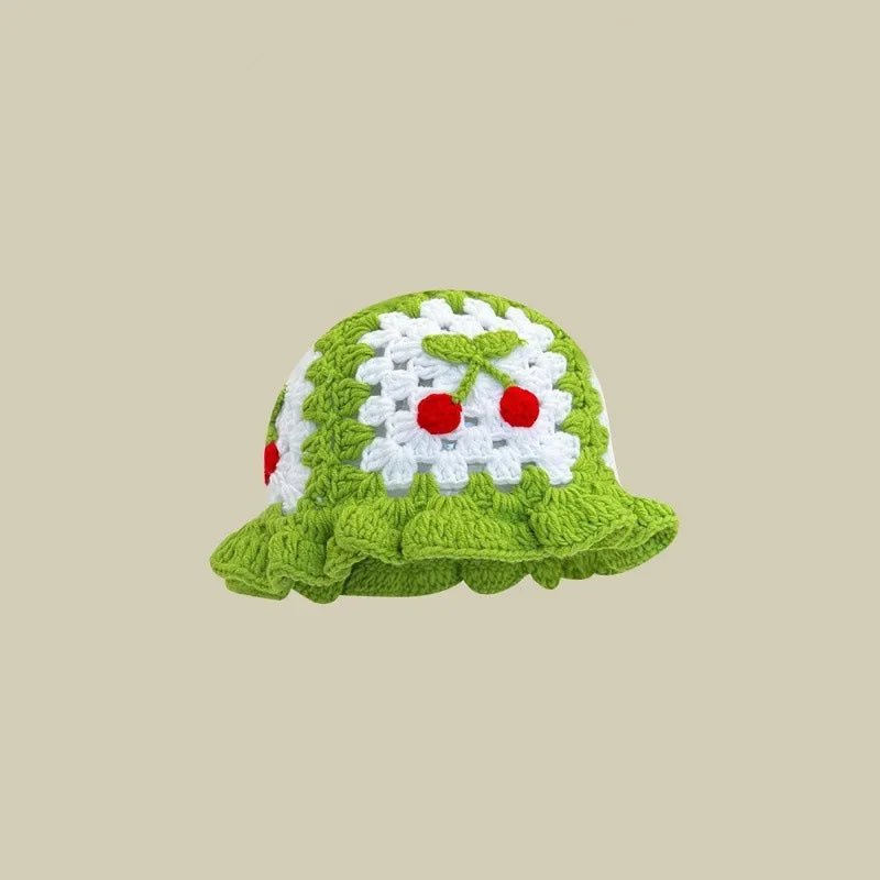 Handmade Knitted Bucket Hat - Wear with style