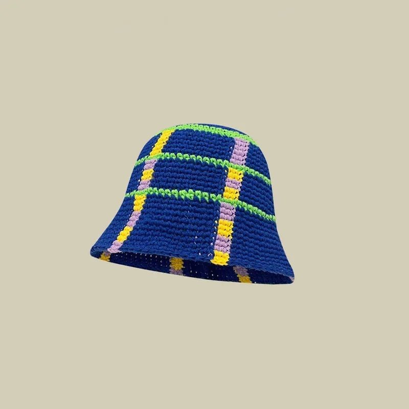Handmade Knitted Bucket Hat - Wear with style