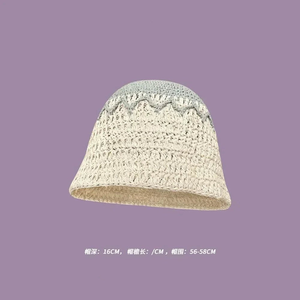 Handmade Knitted Bucket Hat - Wear with style
