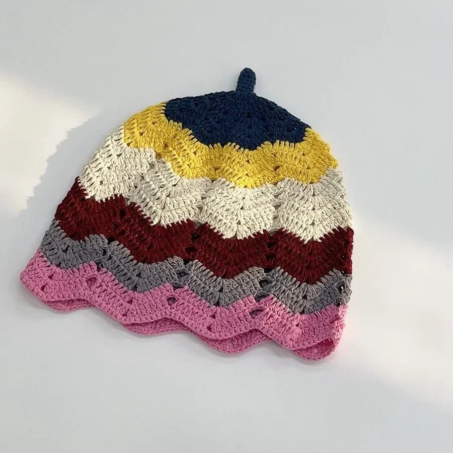 Handmade Knitted Bucket Hat - Wear with style