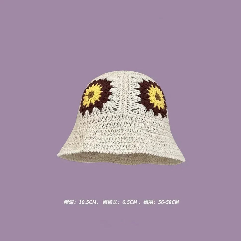 Handmade Knitted Bucket Hat - Wear with style