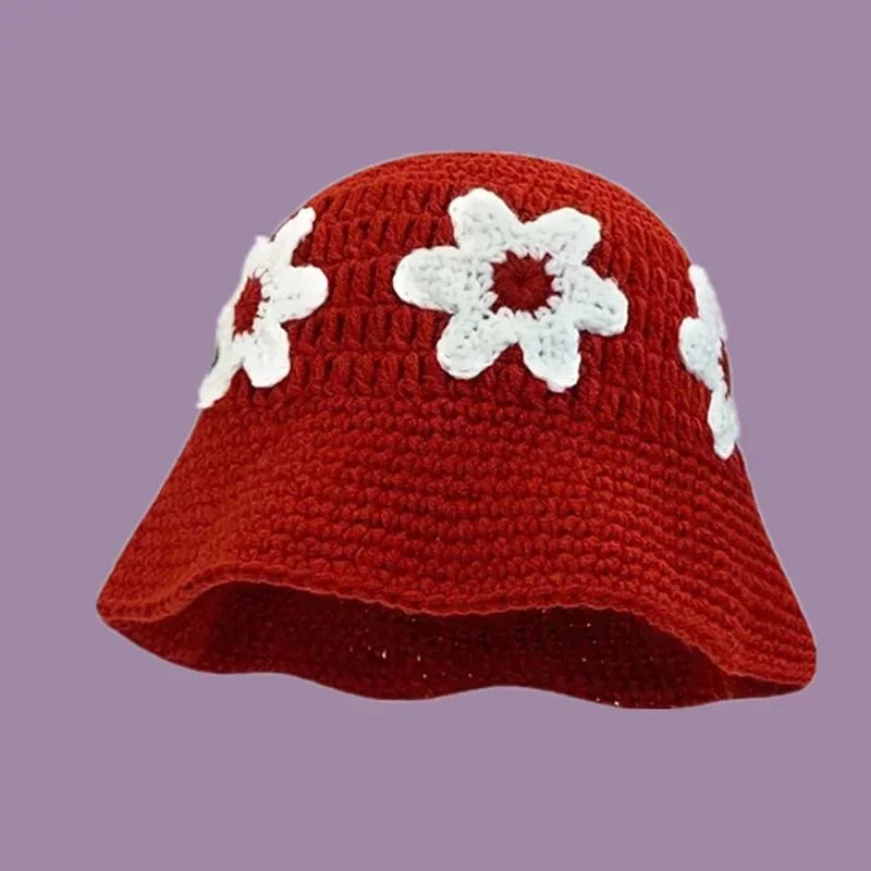 Handmade Knitted Bucket Hat - Wear with style