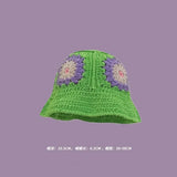 Handmade Knitted Bucket Hat - Wear with style