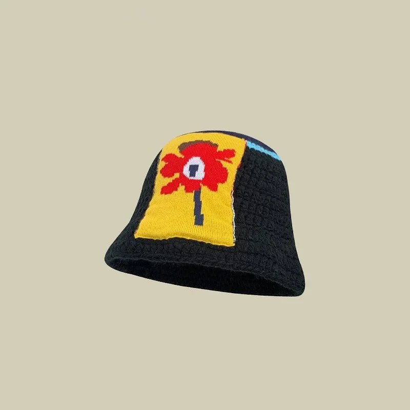 Handmade Knitted Bucket Hat - Wear with style