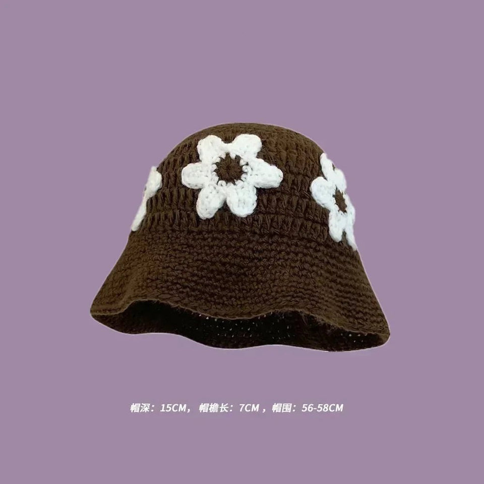 Handmade Knitted Bucket Hat - Wear with style