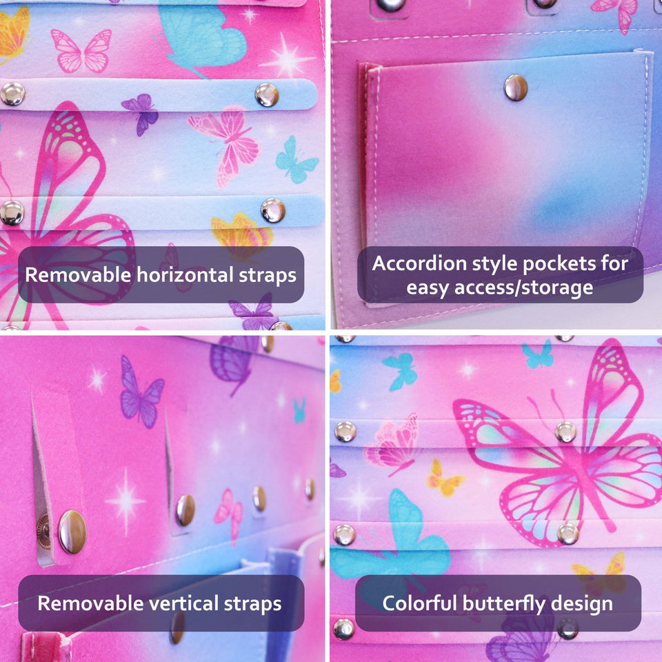 Hanging Butterfly Hair Accessories Holder Organizer - Wear with style